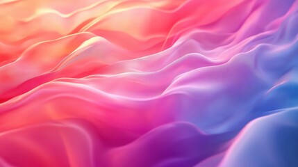 Obraz premium Soft pink and lavender fluid shapes resembling watercolor textures with copy space