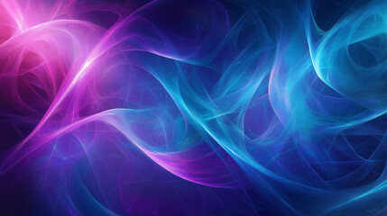 Obraz premium Farbenfroher abstrakter Wellenmuster Hintergrund in sanften Farbtönen