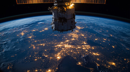 earth from space view