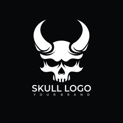 Design Vector Hand Drawn Horse Head Silhouette