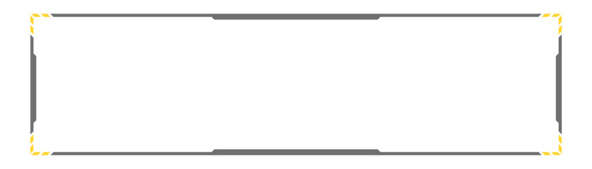 Modern Graphic Box Frame and Line