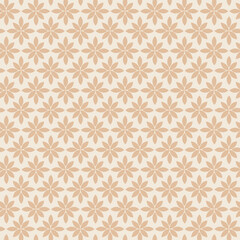 Fototapeta premium Floral seamless vector pattern