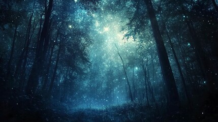 The rustle of the forest and the dance of the stars in a quiet night.