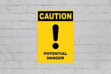 Caution - Potential danger