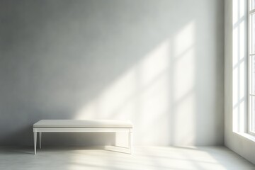 Fototapeta premium empty room with a window