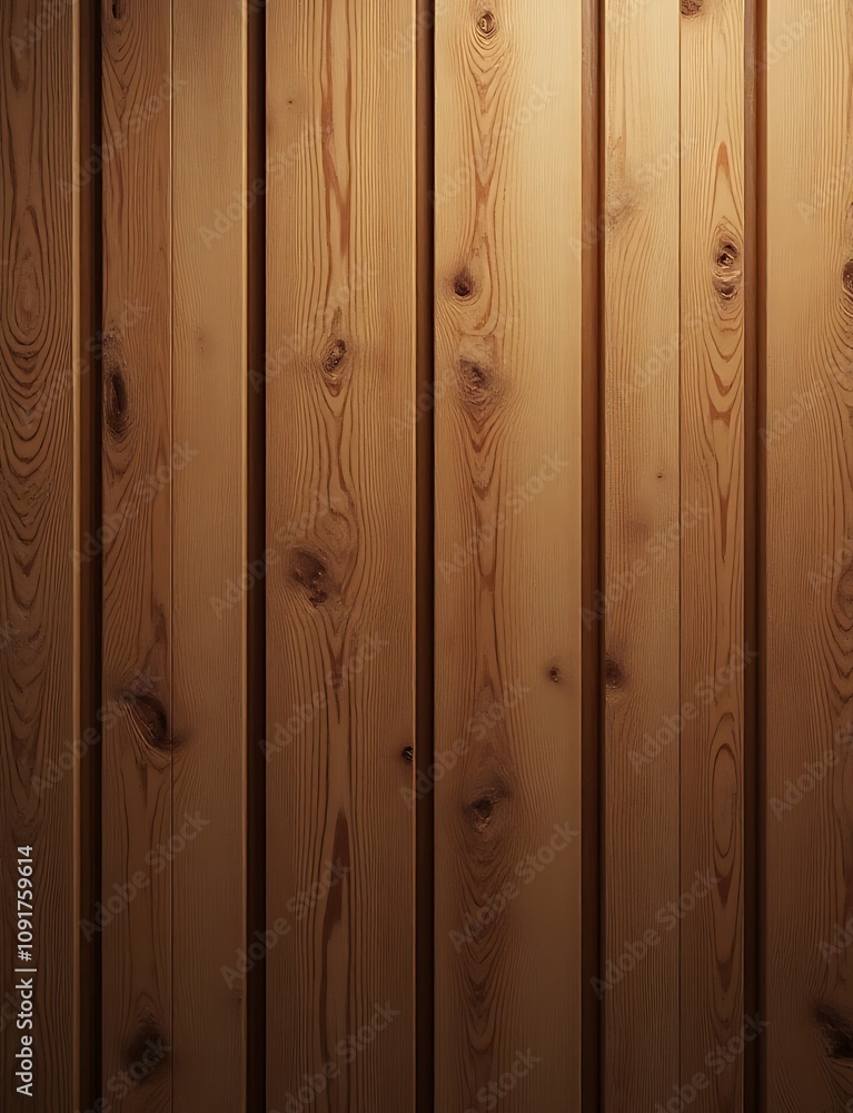 Leinwandbilder the wooden brown wall texture serves as a versatile generative ai background, ideal for various crea