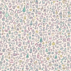 seamless background with flowers