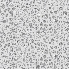 Obraz premium seamless pattern with numbers