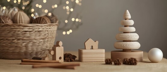 christmas tree and gifts