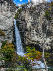 
El Chorrillo del Salto is a beautiful waterfall about 25 meters high, located in El Chaltén,...
