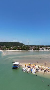 Paradise Found: Natural Pools and Sunset Magic at Praia do Gunga