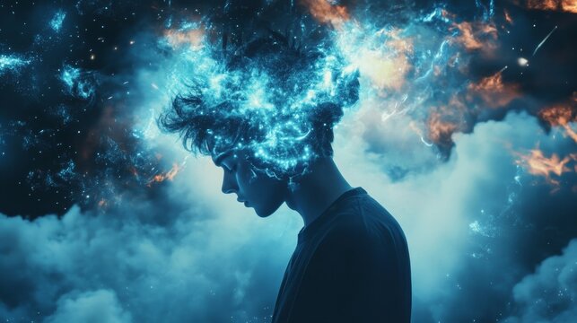 Influencer digital creator producing unique content, combining creative design, bold visuals, and high-quality editing tools, generating captivating posts to engage and inspire followers