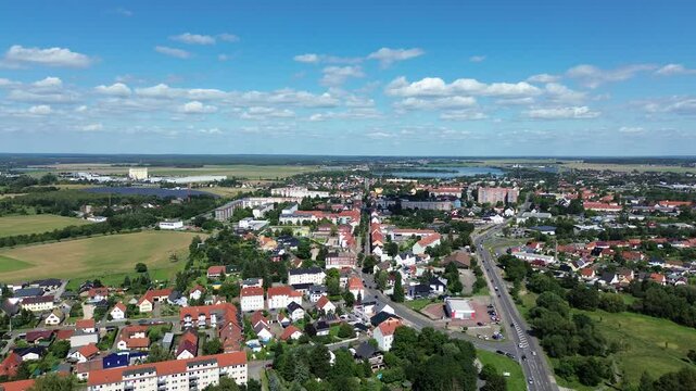 Die Innenstadt von Eilenburg