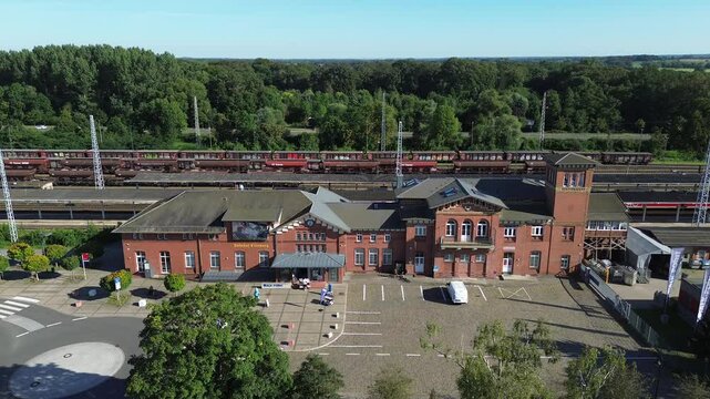 Der Bahnhof in Eilenburg