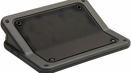 Dark Gray 3D Model of a Blank Device