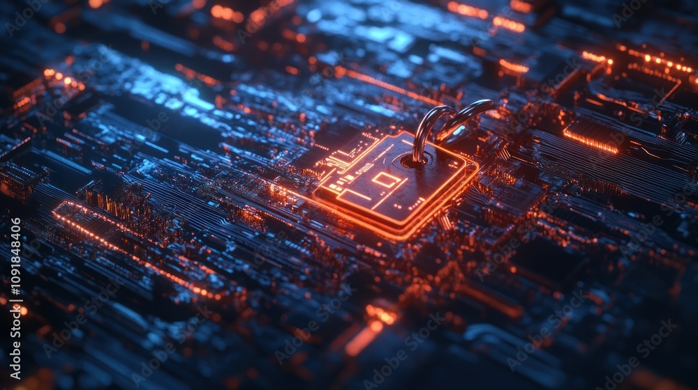 Aufkleber cybersecurity: protecting digital assets with advanced encryption