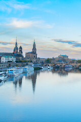 Embankment of Dresden, Germany