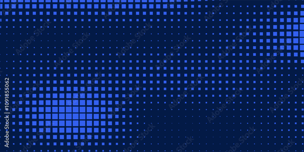 Poster triangles halftone pattern vector abstract geometric technology background. triangular half tone tex