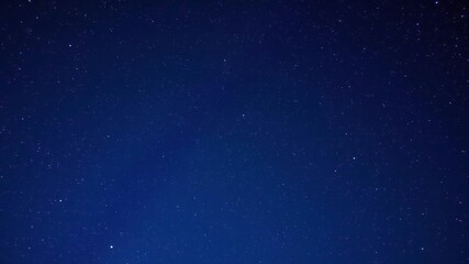 Naklejka premium The night sky filled with countless stars and constellations in shades of blue and purple, cosmos, dark blue