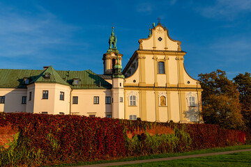 Krakow Old Town St. Mary's Basilica Main Market Square St Florians gate and Barbakan Royal Castle...