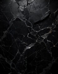 Marble texture with a black background, black background