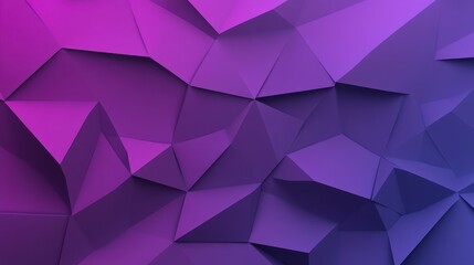 Obraz premium Immerse in this sleek dark purple metallic background featuring geometric triangles and smooth gradient effects.