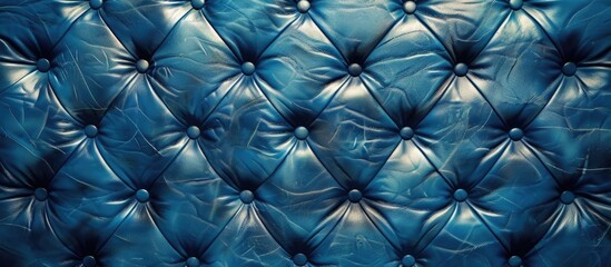 Fototapeta premium Beautiful Blue Leather Background