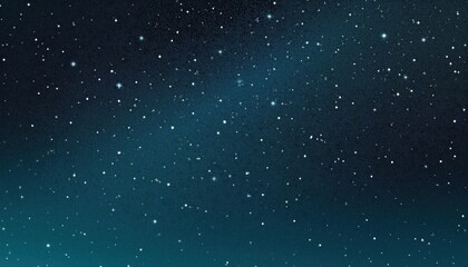 Fototapeta premium Starry sky with a few stars in the middle of it