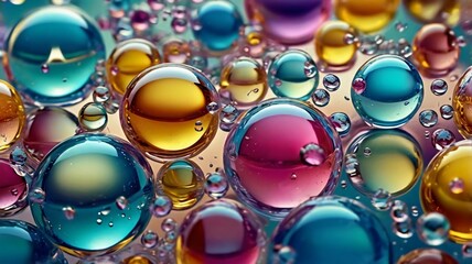 abstract colorful background, abstract colorful background with bubbles, water drops on a glass, hd colorful abstract wallpaper