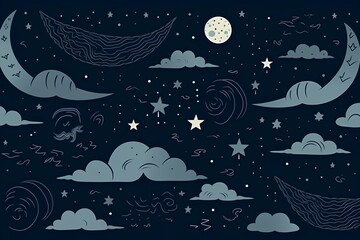 sky with stars