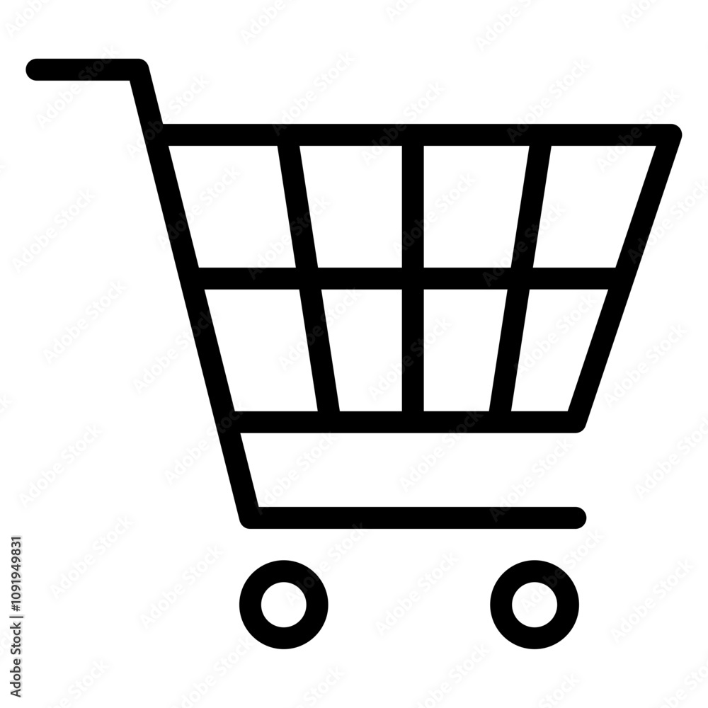 Poster shopping cart icon set, shopping trolley symbol . add to shopping cart icon , buy and sale , full an