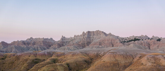 Dawn Over the Badlands South Dakota