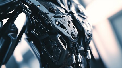 Futuristic Motorcycle Design