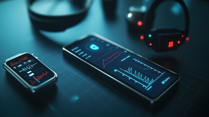 Obraz premium Smart Health Technology