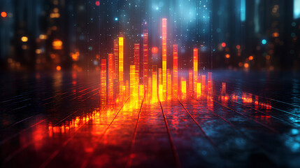 Fototapeta premium Colorful Abstract Background with Soft Gradient Hues