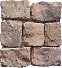 Fototapeta premium Rough stone brick wall texture