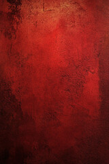 Red surface wall texture for vertical background, used painted wall