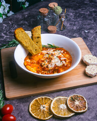 Exquisite gourmet dishes featuring high-quality ingredients, meticulously prepared and presented...