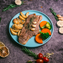 Exquisite gourmet dishes featuring high-quality ingredients, meticulously prepared and presented...