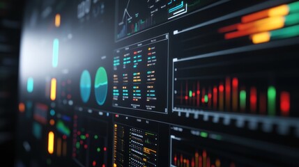 Data Visualization on a Screen