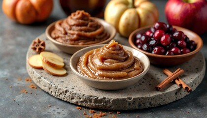 Thanksgiving Cocktail Spreads on Stone Countertop