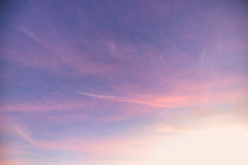 A beautiful sky tinted by the sun leaving vibrant shades of gold, pink, blue and multicolored....