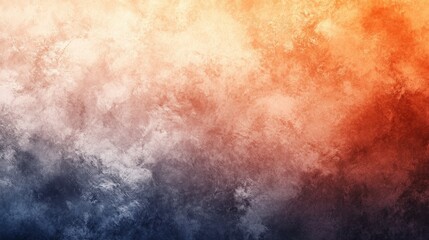 Fototapeta premium Abstract Art with Stunning Gradients of Orange, Red, and Blue Colors Creating a Dramatic and Evocative Background for Creative Projects and Designs