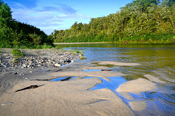 Head Waters of the karamea River, New Zea;and