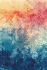 Elegant abstract art wallpaper with a gentle watercolor wash in pastel tones, perfect for creating a calming iPhone background made with generative ai