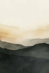 Clean minimalist design with simple shapes and neutral tones, iPhone wallpaper made with generative ai