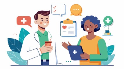 Clear and open communication helps patients make informed decisions about their health.