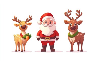 Naklejka premium Merry chritsmas and Happy New Year background. Template and card designs. 