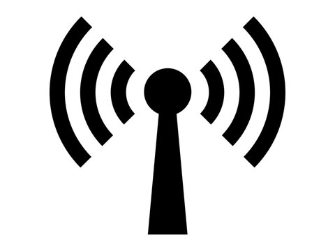 電波アイコン（通信・アンテナのマーク）