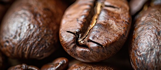 Obraz premium Close-up of Coffee Beans